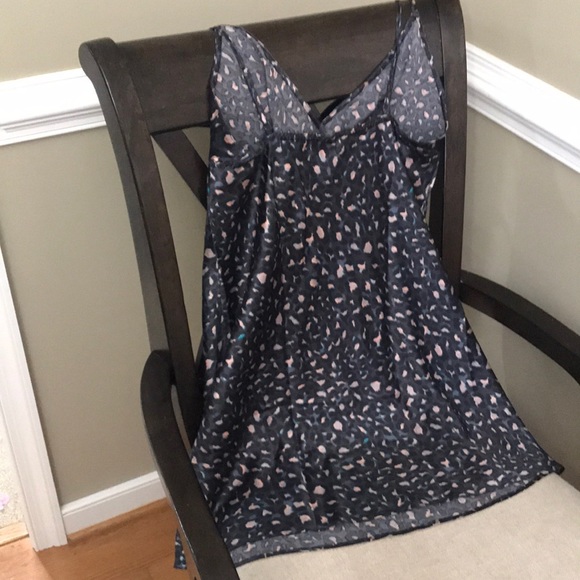 Victory Secret Leopard Print Slip with Panties - Picture 4 of 11